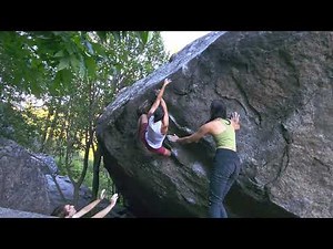 Leavenworth Bouldering - Kobe Tai (V8)