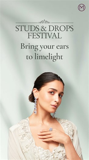 Our Studs and Drops Collection has the potential to steal the spotlight in every room! Elevate your look with our elegant drop earrings today! #StudsAndDropCollection #BringYourEarsToLimelight #Earrings #Studs #Gold #Diamond #Jewellery #MalabarGoldAndDiamonds | Malabar Gold and Diamonds | Facebook