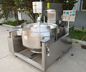 [Hot Item] Industrial Electric Cooking Mixer Machine Price Auto Cooking Machine Mixer