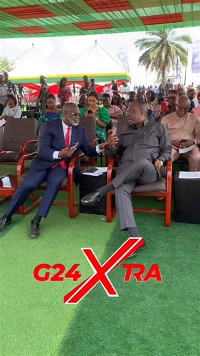 The Executive Chairman of KGL Group, Mr. Alex Apau Dadey is ready to hand over the KGL EVE MEDICAL CENTER #g24tv ________________ G24 Staff: Fada🫩 | Gossips24 Avenue