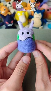 121K views · 2.3K reactions | Goomy and Shiny Mimikyu Pokemon Satisfying Wool Art #pokemon #asmr #art #crafts #reelsfb | Kai Crafts | Facebook