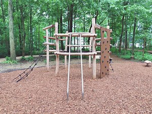 Hidden Gem: Nature Adventure Playground   Zip Line at Jill Perelman Pavilion