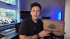 ESL Under Desk Elliptical - Portable Leg Exerciser with Pedal Strap for Seniors, Compact Seated Elliptical with Remote Control, LCD Display Electric Elliptical Trainers for Home