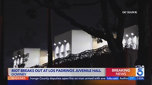 Riot breaks out at juvenile detention hall in Downey