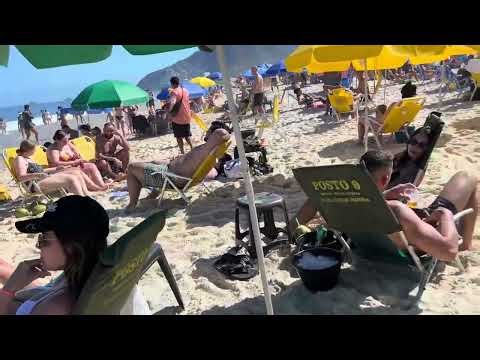 Hot girls in bikinis on a hot American beach