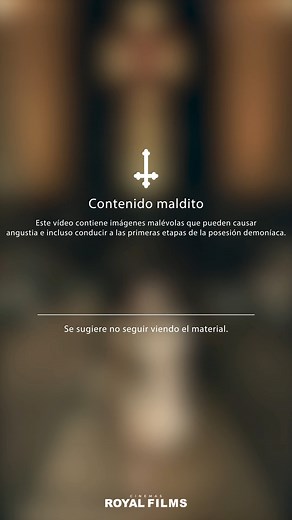 No tengas miedo un exorcismo en proceso.. ✝️ #ElExorcistaCreyentes, sólo en cines. | Royal Films