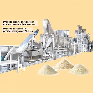 [Hot Item] Automatic Yam Sweet Potato Cassava Flour Starch Powder Making Production Machine Line