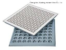 [Hot Item] Industrial Floor Steel Perforated Panel Raised Access Floor for Exchange Equipment Room