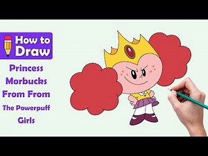🎨 How to Draw Princess Morbucks | Powerpuff Girls Art Tutorial ✏️ #DrawingTutorial