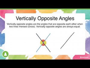 Vertically Opposite Angles