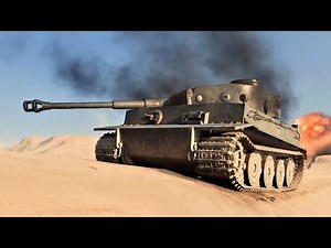 WW2 Tank Battle at El Alamein (Battlefield Portal Gameplay) - 4K