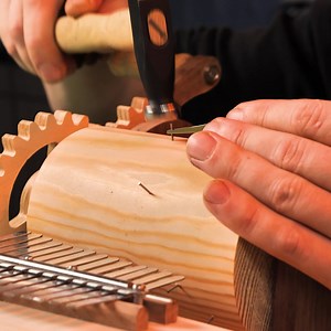 113K views · 51 reactions | Turning Metal Rake Into A Music Box! Thanks for watching! Please be aware that this video is for entertainment purposes only and techniques shown should not be attempted at home! | Handy Panda | Facebook