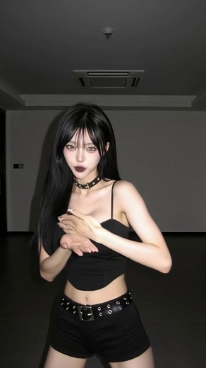 If I was a rich girl💕 #gothgirl #richgirl