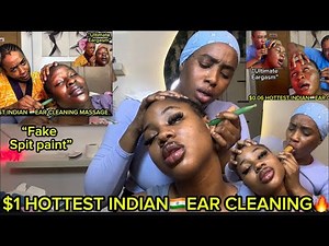 ASMR✨INDOOR STREET INDIAN🇮🇳HEAD& EAR INTENSE MASSAGE,SUSAN 1.0 & SUSAN 2.0
