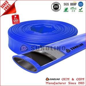 [Hot Item] PVC Agricultural Layflat Water Discharge Hose