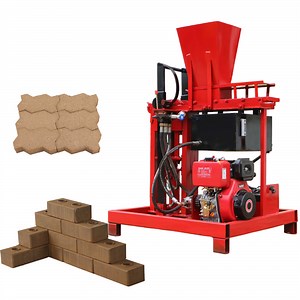 [Hot Item] Manual Small Compressed Earth Soil Cement Sand Interlocking Brick Block Making Machine