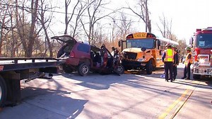 EXCLUSIVE: Tulsa School Bus Cam Shows Head-On Crash