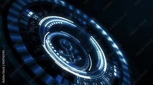 Concept of cyber security or private key. Security Concept background.