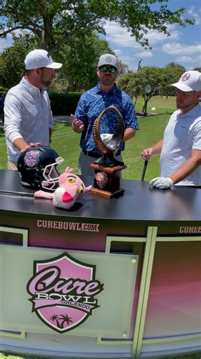 Our Cure Bowl President Jordan Edwards, caught up with our partners Owens Corning at the 9th Annual Cure Cup earlier this week to share why they continue to support our cause #OrlandovsCancer #OwensCorning | Cure Bowl