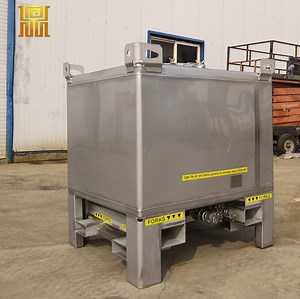[Hot Item] Price of 275 Gallon 330 Gallon 550 Gallon Stainless Steel Totes IBC Made of SS304 / SS316L