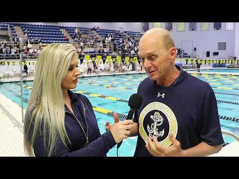 2019 Navy Swimming and Diving - Rowdy Gaines Interview