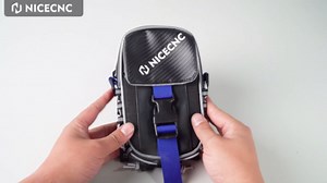 NICECNC Dual Use Fender Bag with Reflective Strips Camo Compatible with Yamaha Raptor 700 2013 2014 2015 2016 2017 2018 2019 2020 2021 2022 2023, Raptor 700R 2016-2023, See Fitments