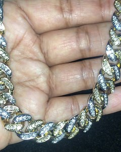 Two tone unisex Cuban chains 🔥 Search: Two Tone | My Billionaire Lifestyle