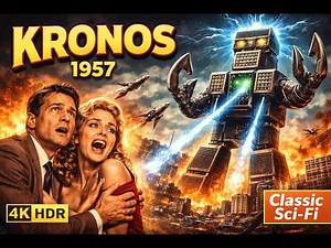 Kronos (1957) | Full Movie | Classic 50s Sci-Fi | Giant Robot Invasion | 4K Restored