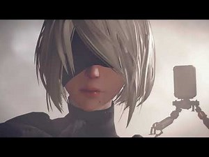 NieR Automata - Title Screen Intro