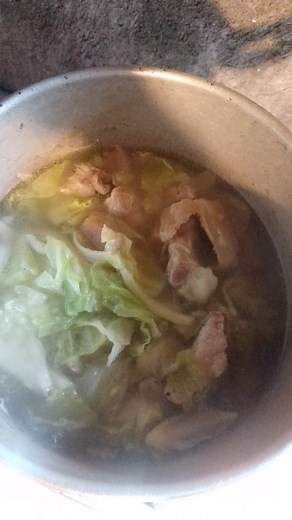 Cooking nilagang baboy sa tanghalian #highlightsシ゚ #everyone | Mirasol Albesa Gutierrez