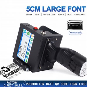 [Hot Item] 50mm Smart Handheld Inkjet Printer Large Format for Logo Text Coding Machines