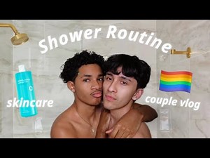 Teenage Gay Couple Shower Routine/Night Routine (Gay Couple Vlog)