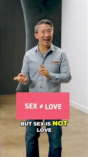 Love is not sex. And sex is not love.