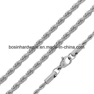 [Hot Item] Stainless Steel Twist Rope Chain Necklace