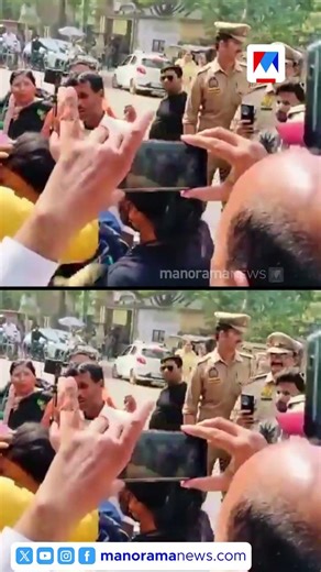 പ്രതിഷേധം പാളി...; കോലം കത്തിക്കുന്നതിനിടെ ബിജെപി എംഎൽഎയ്ക്ക് പൊള്ളൽ | Fire Accident | BJP MLA