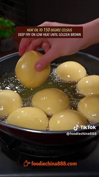 Golden Fried Bread Recipe in China