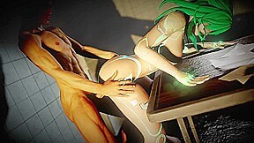 Sex Bot in Police Custody - Cyberpunk Parody