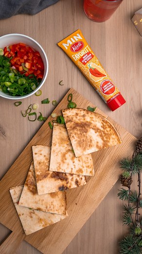 Lad opp til julematen med denne - Quesadilla med Min Kavlifavoritt Cheddar & Chili ❤ | Kavli