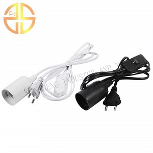 [Hot Item] E27 Holder Cord with Switch, Lamp Socket with Wire Switch, Lamp Bulb Holder