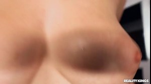 Blake Blossom Big Tits In Tight Button Up Lanny Barbie