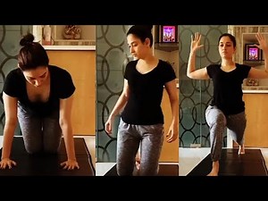 Tamanna Bhatia Yoga Practicing | Day 4/21 | 21 Days With Tamanna Bhatia | #21DaysWithTammy