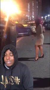 Woman Flips Her Car Over & Gets Out Safetly While Everyone Just Watched Then This Happens! #reaction# #viral #fyp | DevinKhari