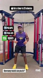CrossFit CINDY: The 20-Minute Workout That Builds Total-Body Strength