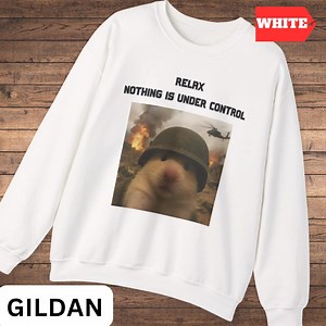 Funny Chaos Hamster Sweatshirt - Sarcastic Humor Meme Hamster Shirt, Unisex Crewneck Sweater Gift - Etsy