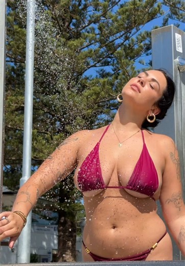 Cool off 💦💦 #therubydrew #allnatural #aussie | aussie