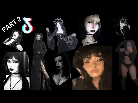 goth girls TikTok compilation (part 2)