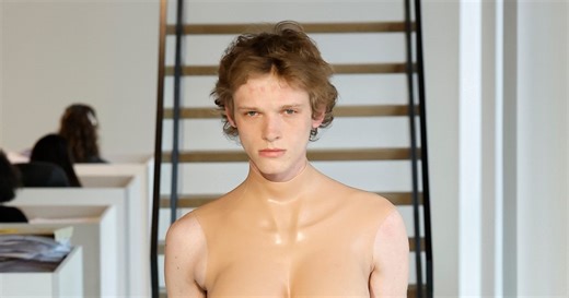 A Pair of Boobs Got a Lot of Attention at Paris Fashion Week