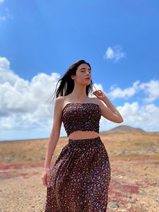 Boho Bandeau Tube Top / bauchfreies Top / Hippie - Etsy.de