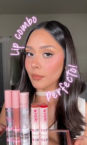 ✨ Tres lip combos, un solo objetivo: labios irresistibles. 💋 ¿Brillante, atrevido o natural? Tú eliges tu match perfecto. #PinkUp #LipCombo #Cosmetics #Makeup #Cosmetics | Pink Up Cosmetics
