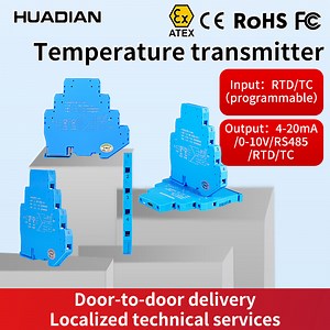 [Hot Item] Temperature Transmitter Temp Rtd PT100 Rtd Temperature Transmitter Thermo Transmitter RS485 0 10V 5V Converter